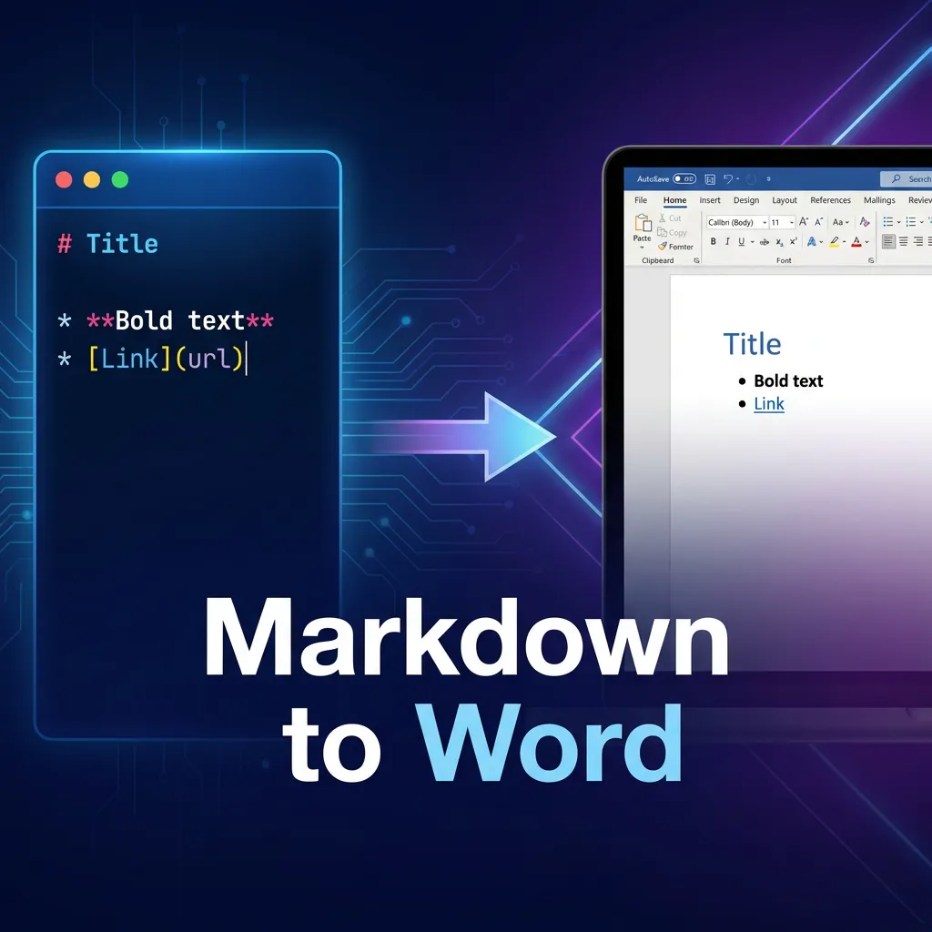 Markdown to Word Pro