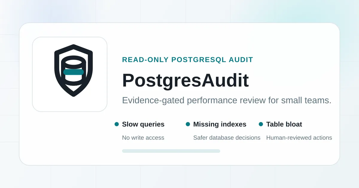 Database Optimization Tool