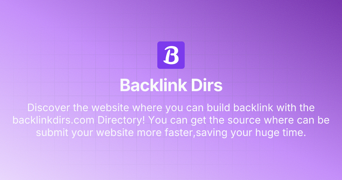 Backlink Dirs