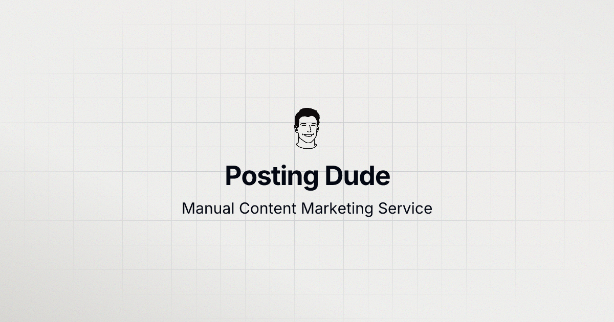 Posting Dude