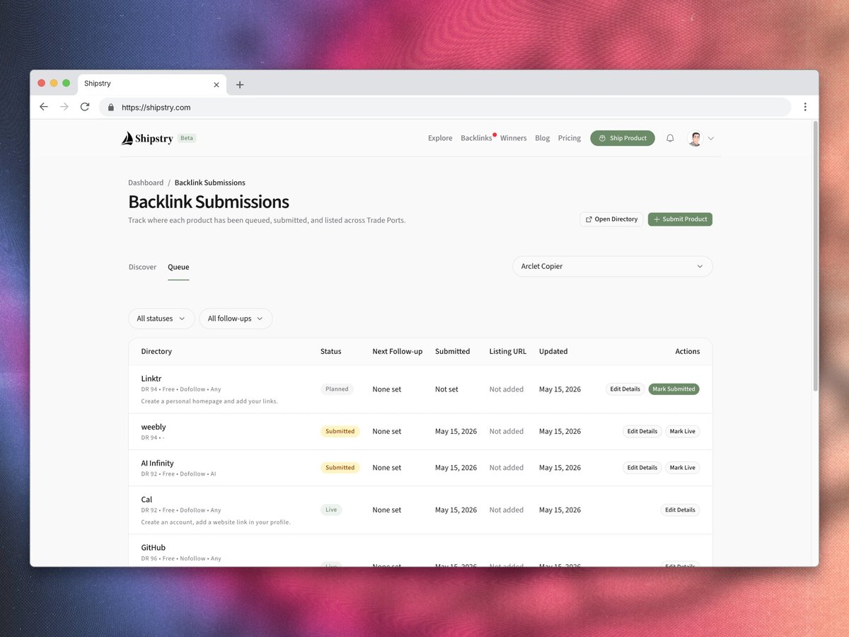 Introducing Backlink Tracker