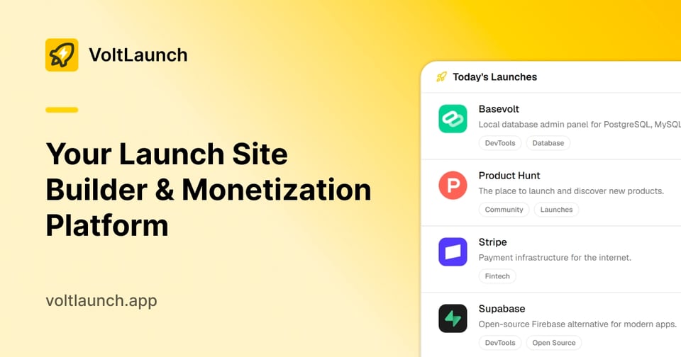 VoltLaunch