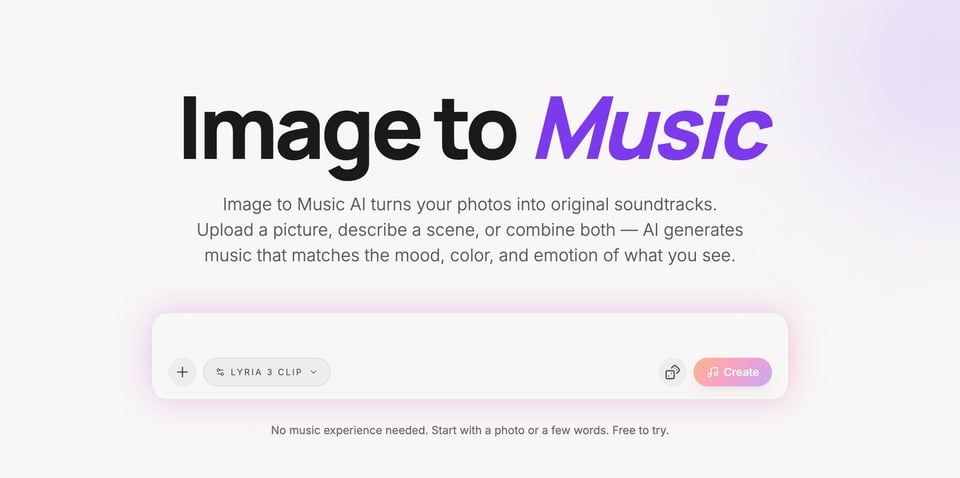 Image To Music AI