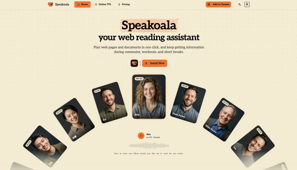 speakoala