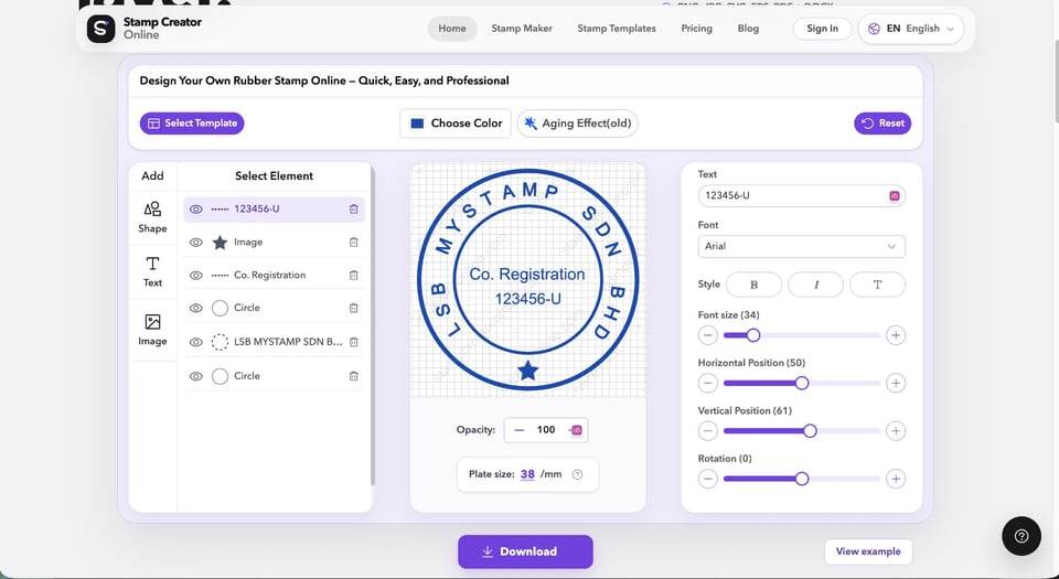 Stamp Creator Online