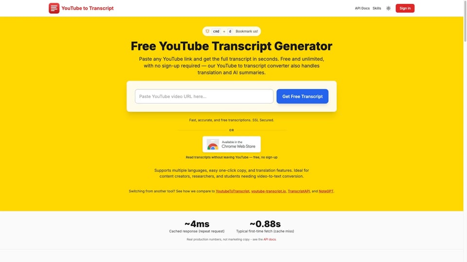 GetYouTubeTranscript