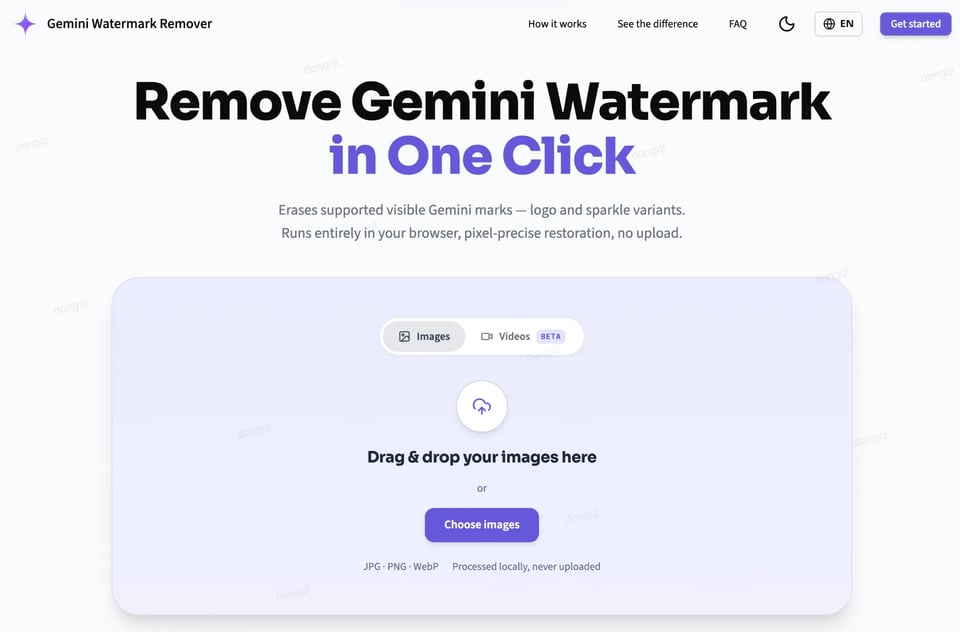 Gemini Watermark Remover