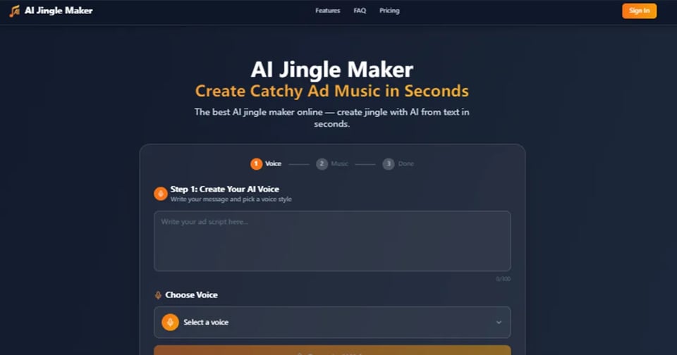 AI Jingle Maker