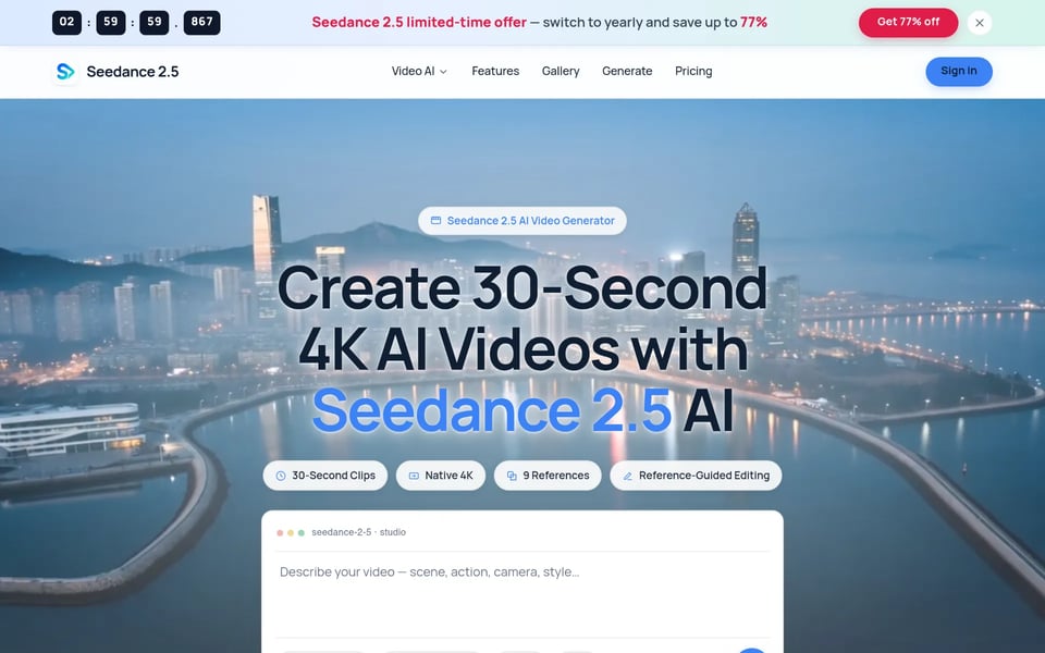 Seedance 2.5 AI