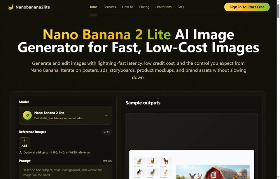 Nano Banana 2 Lite