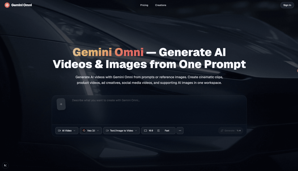 Gemini Omni
