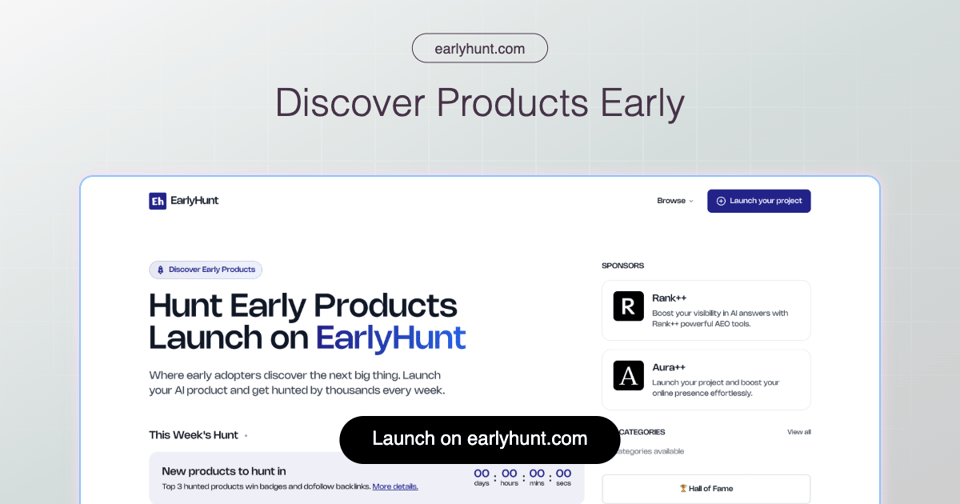 EarlyHunt