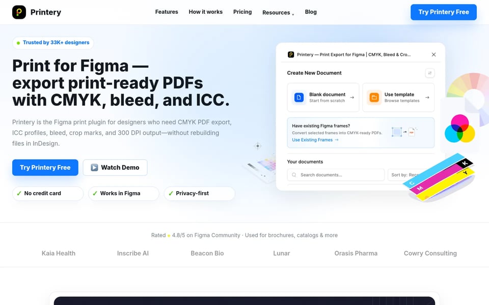 Printery - Print for Figma