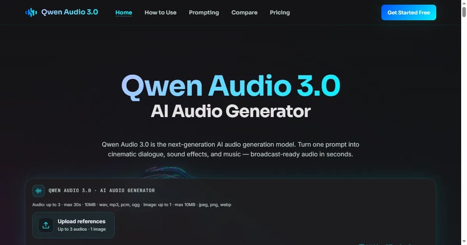 Qwen Audio 3.0