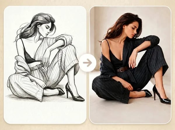 Fast Image AI Sketch to Image