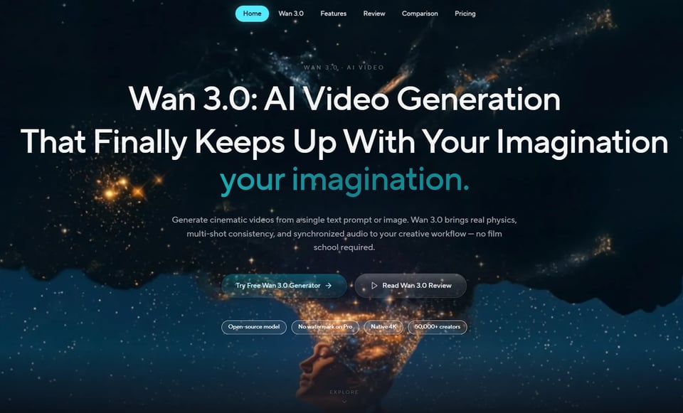 Wan 3.0 Ai Video Generator